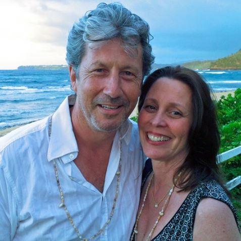 Susan Fallender with her husband Charles Shaughnessy